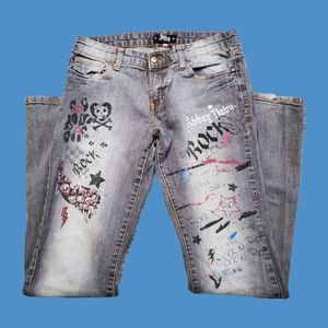 Vintage Abby Dawn By Avril Lavigne Rockstar Skinny Jeans Size 9